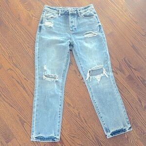 🌿PacSun Women’s washed jeans with holes, size 25🌿